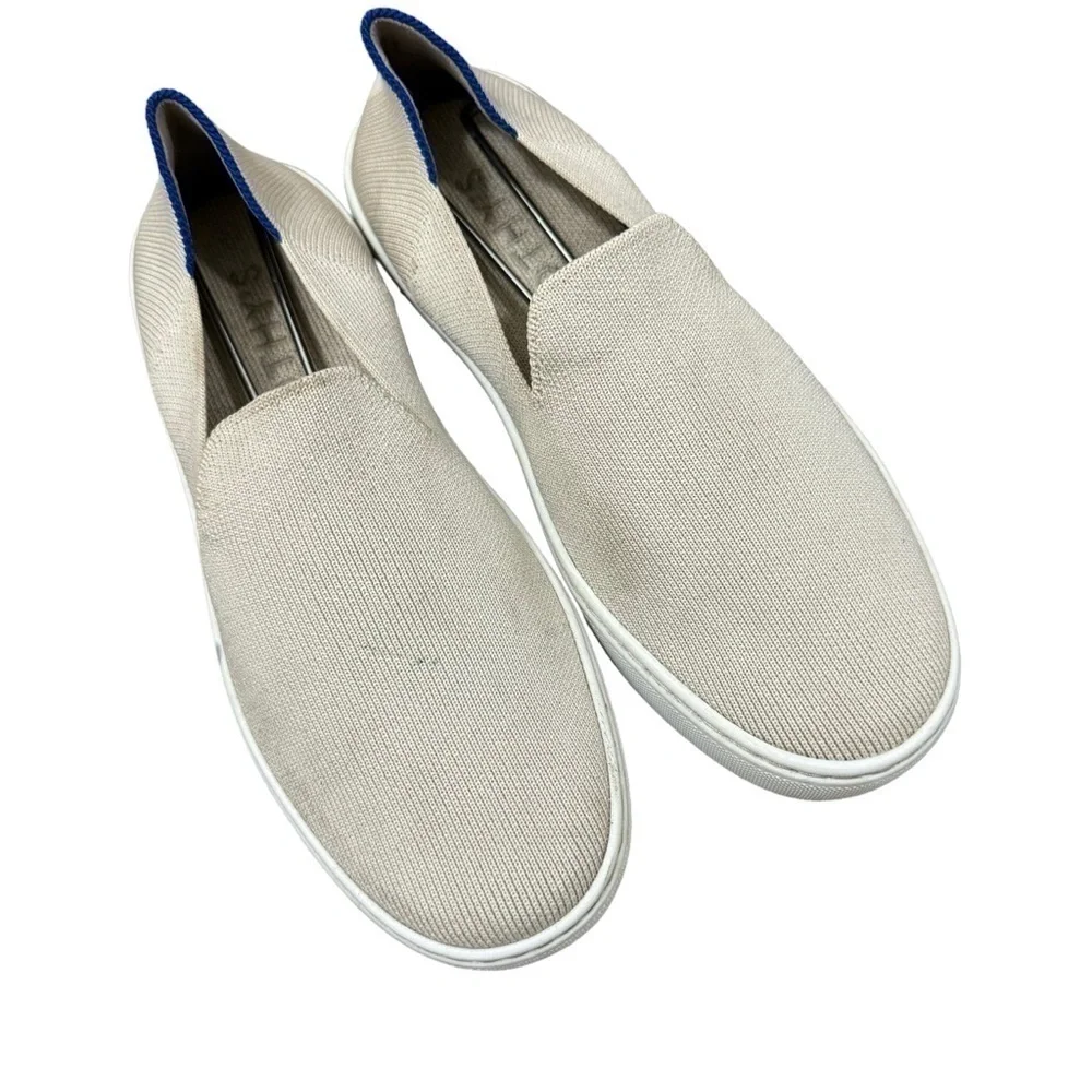 Rothy's Cream‎ The Original Slip On Flat Casual Shoe 6